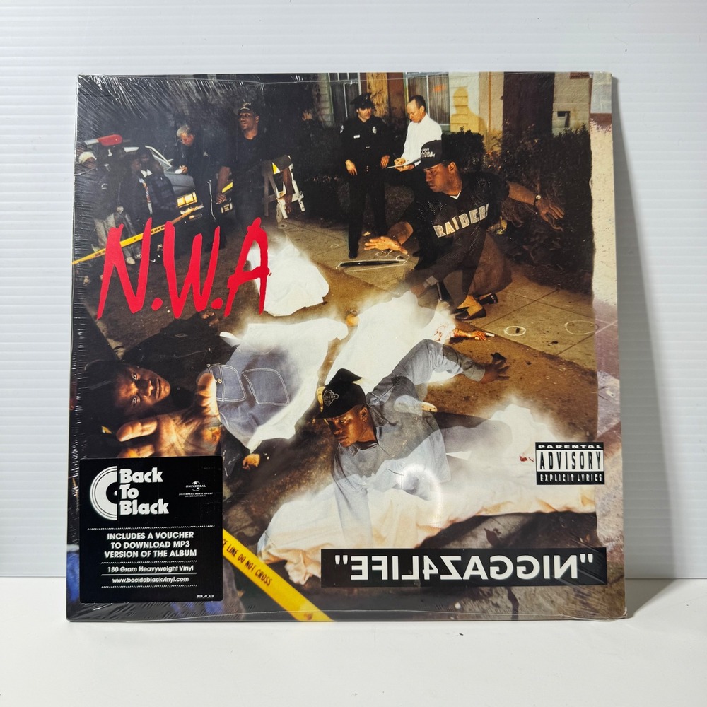NWA Efil4zaggin‎ Niggaz4Life Vinyl LP Album 180g Back To Black 2015 EU Sealed
